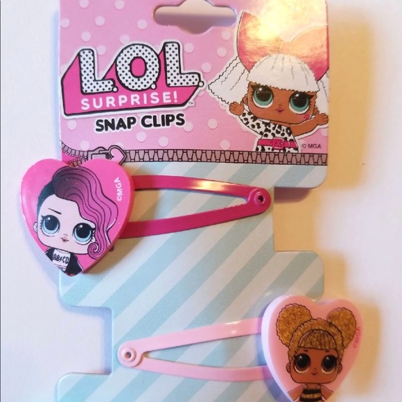 LOL SURPRISE DOLLS HAIR SNAP CLIPS - Picture 6 of 6